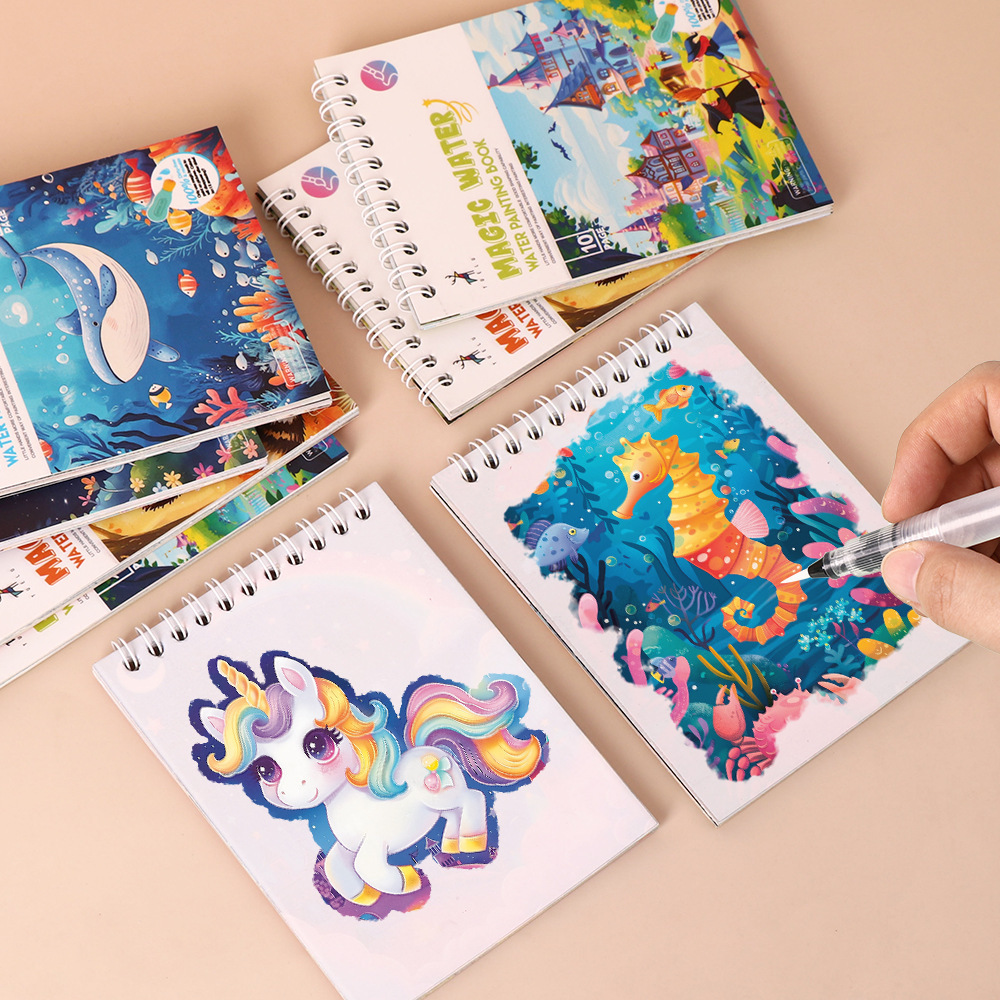 Magic Water Drawing Book for K - Art Craft Activities For Preschoolers 评论和价格
