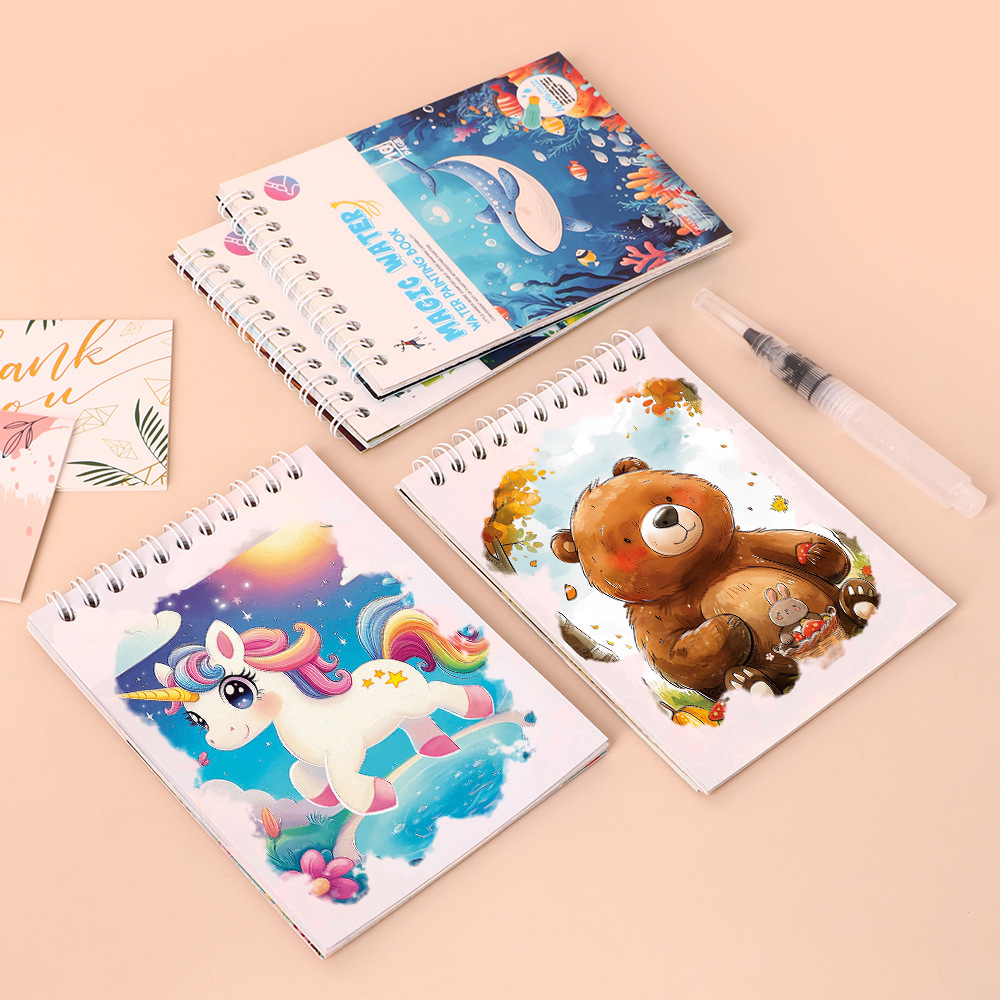Magic Water Drawing Book for K - Art Craft Activities For Preschoolers 评论和价格