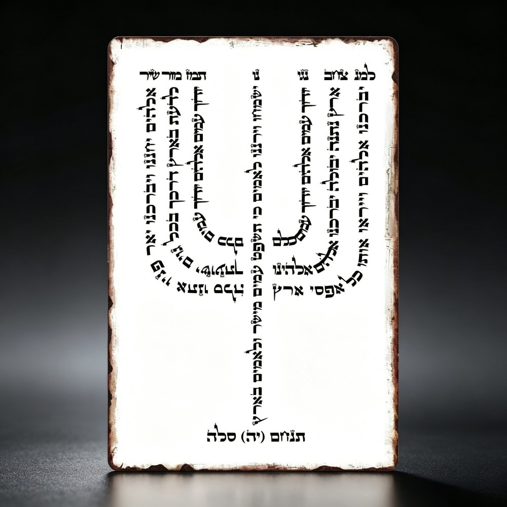 CIFBUY Vintage Hebrew YHVH Alu - Art & Craft Photos 评论和价格