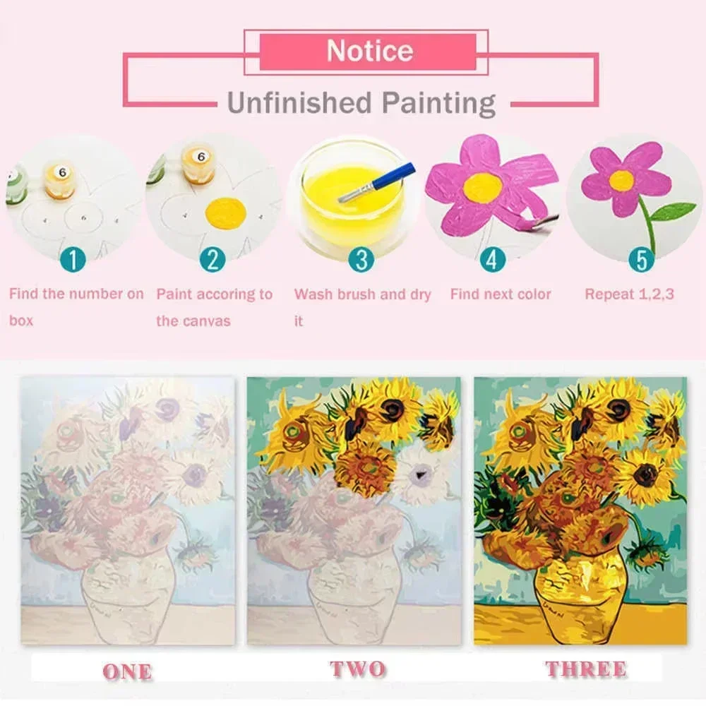 Paint By Numbers Kit for Adult - Art Craft Letter A 评论和价格