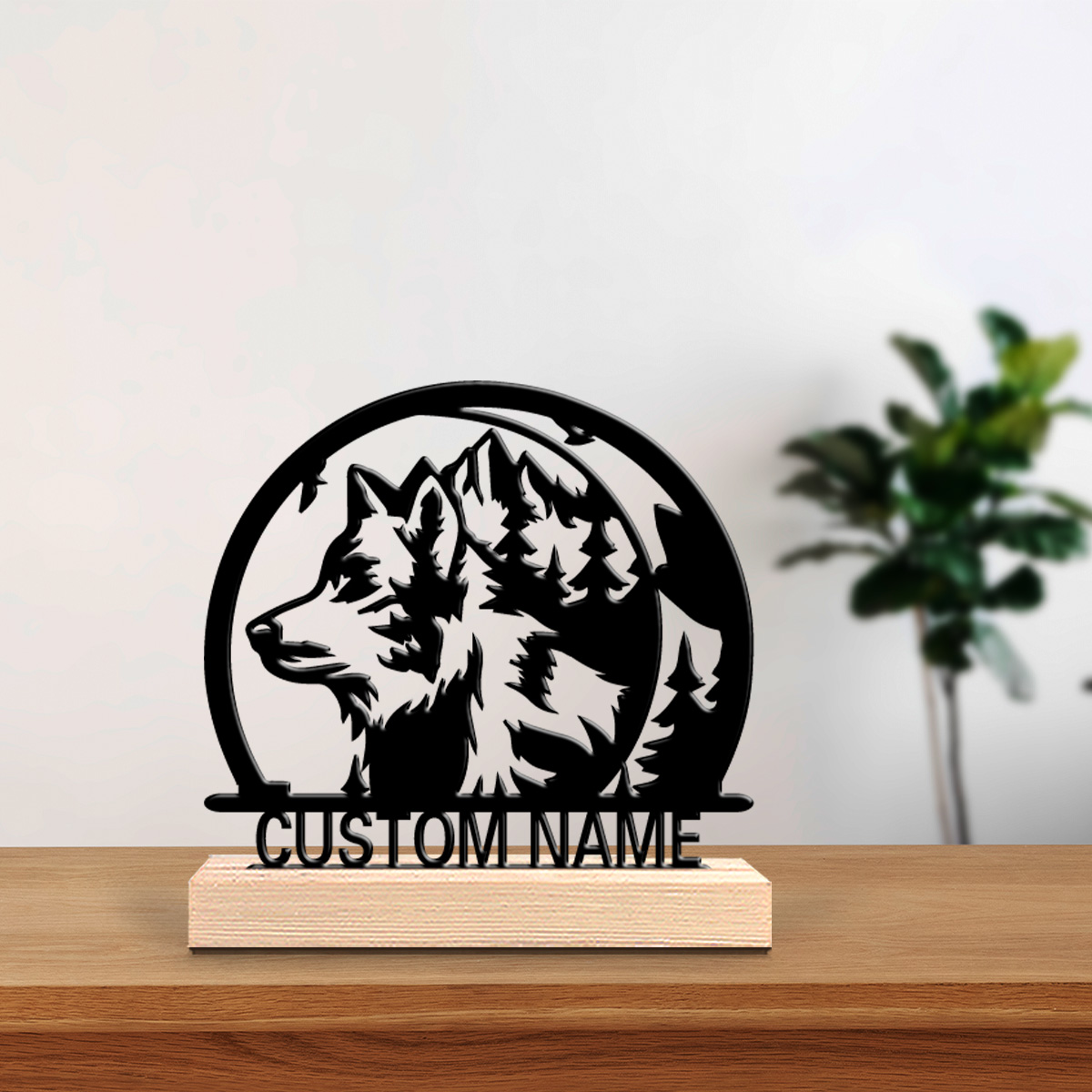 1pc Mountain wolves Customizab - Art Craft Letter A 评论和价格