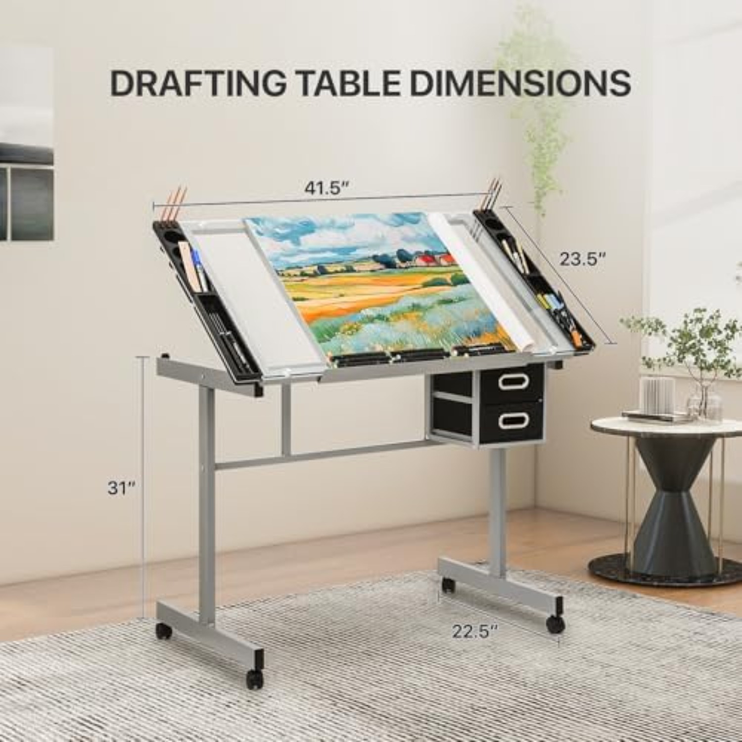 Professhional Drafting Table f - Art Craft Table 评论和价格