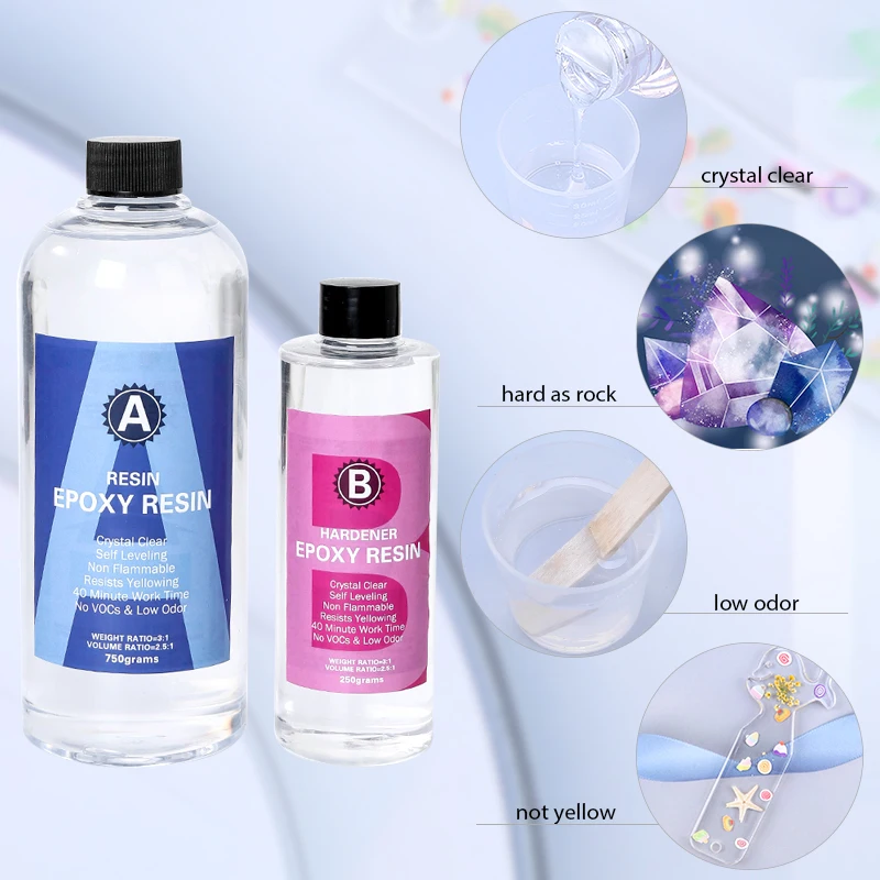 Epoxy Resin Kit Crystal Clear  - Art Craft Cup 评论和价格