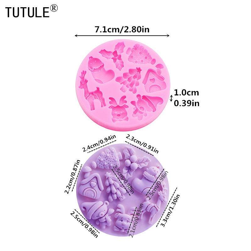 Christmas Series Silicone Mold - Art Craft Glue 评论和价格