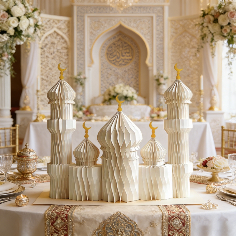 3D Honeycomb Paper Art Palace  - Art Craft Earth Day 评论和价格