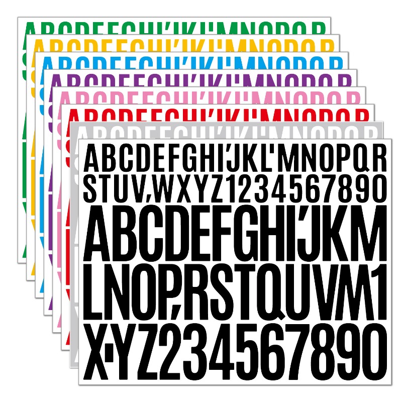 1+2 Inch Mixed Alphabet Number - Art Craft Letter A 评论和价格