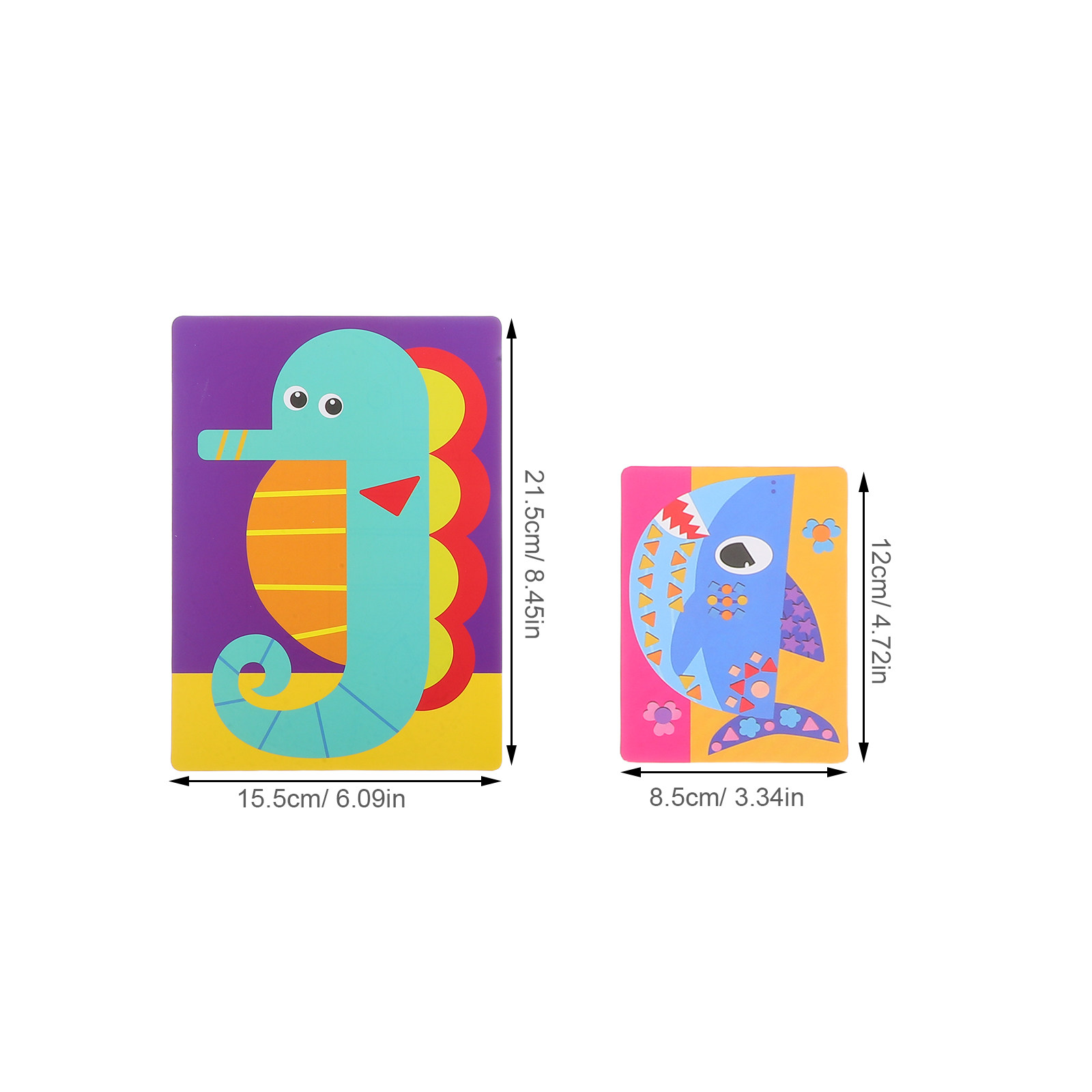 1Set Vibrant 3D Eva Animal Sti - Art Craft Activities For Preschoolers 评论和价格