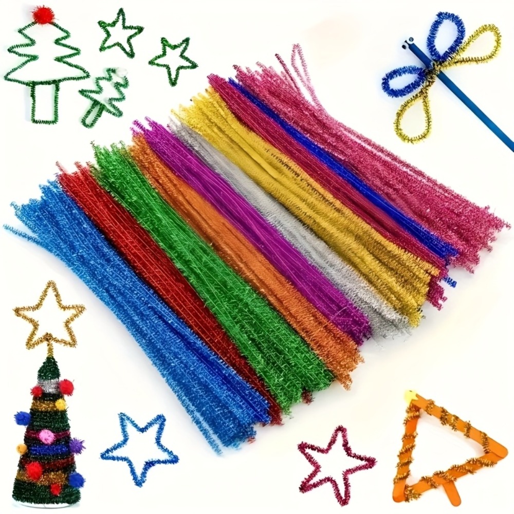 100Pcs 30cm Sparkling Plush Pi - Art Craft Earth Day 评论和价格