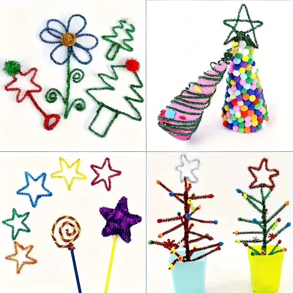100Pcs 30cm Sparkling Plush Pi - Art Craft Earth Day 评论和价格