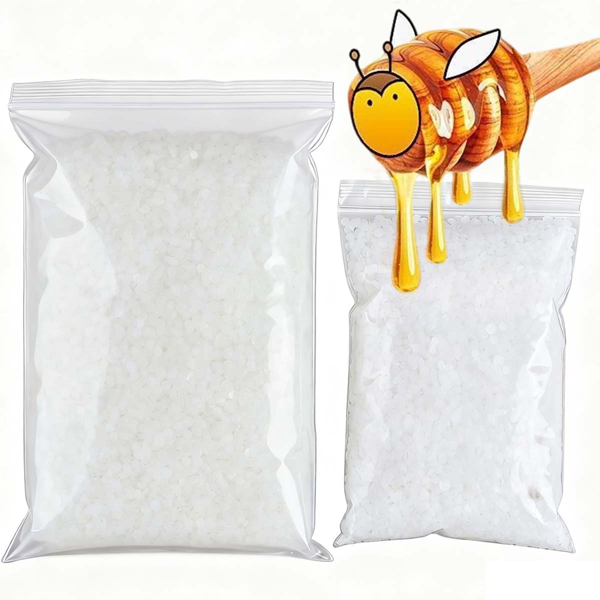 200g-1000g White Beeswax Pure  - Candle Making Wax 评论和价格