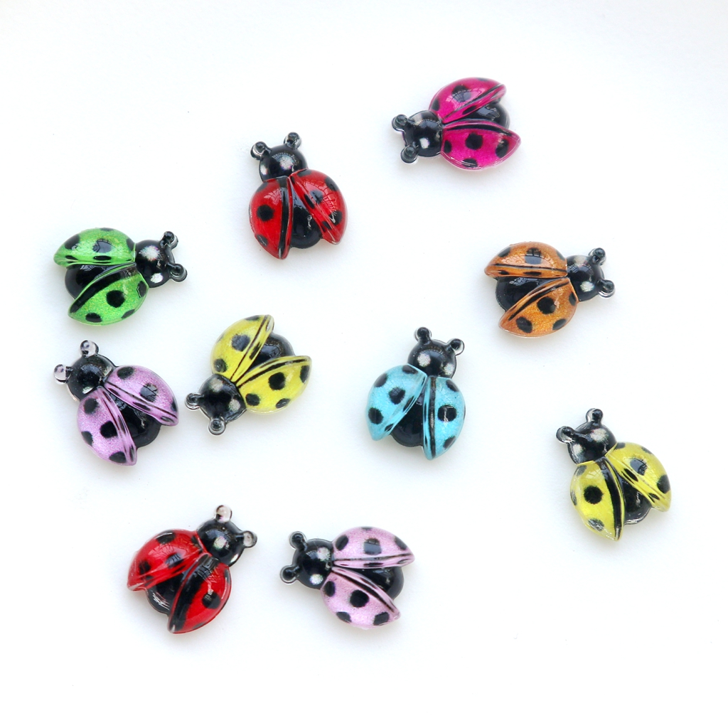 30pcs Mini Colorful Ladybug Ca - Art Craft Ladybug 评论和价格