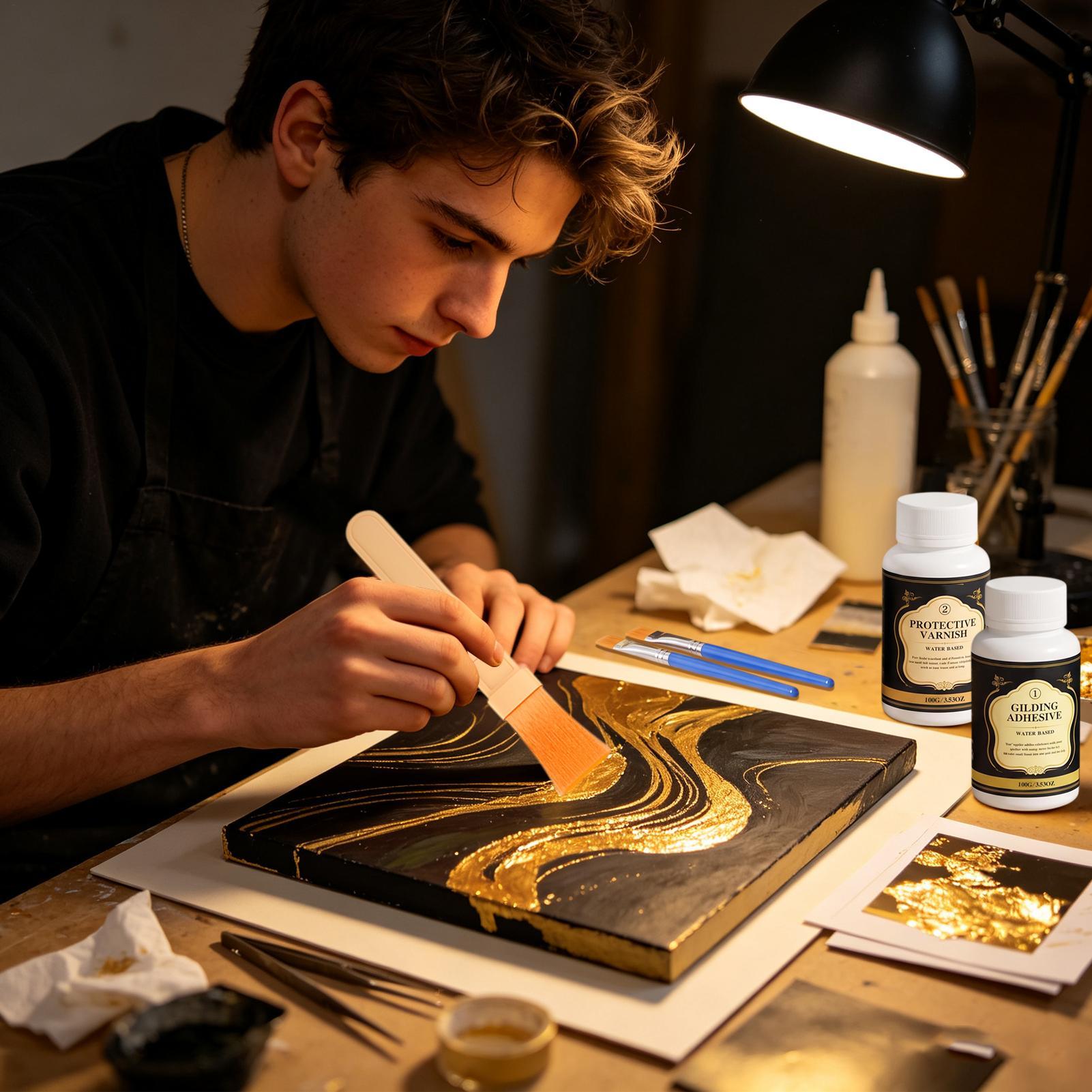Gilding Adhesive Water-Based L - Art Craft Glue 评论和价格