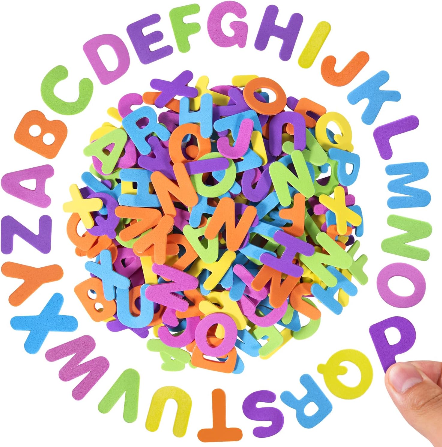 156-468pcs Foam Letter Sticker - Art Craft Letter A 评论和价格