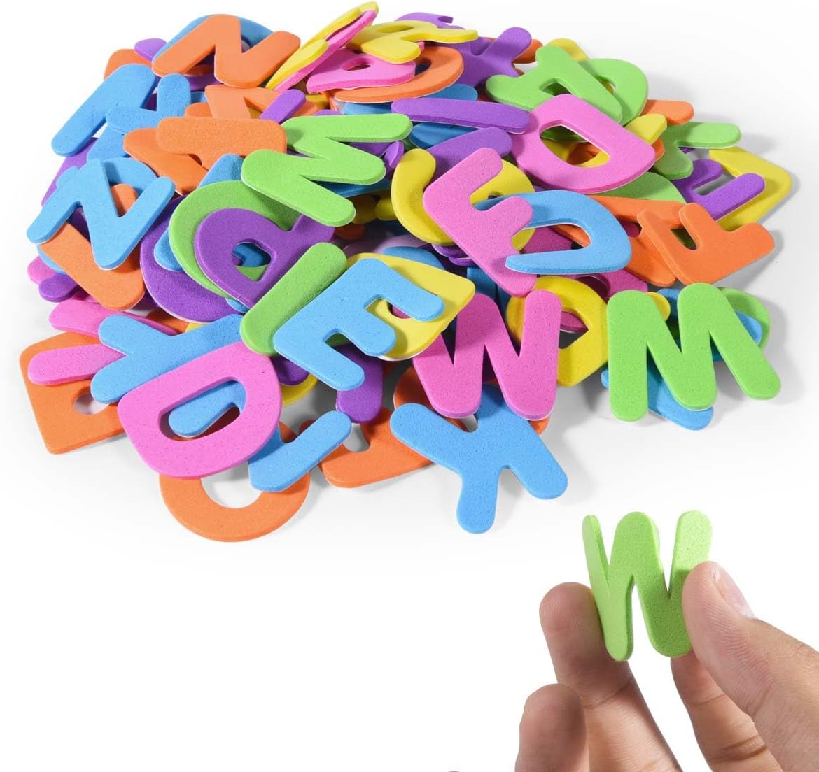 156-468pcs Foam Letter Sticker - Art Craft Letter A 评论和价格