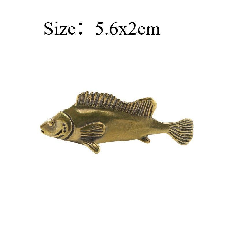 1 PC Brass Fish Ornament Creat - Art Craft Easter 评论和价格