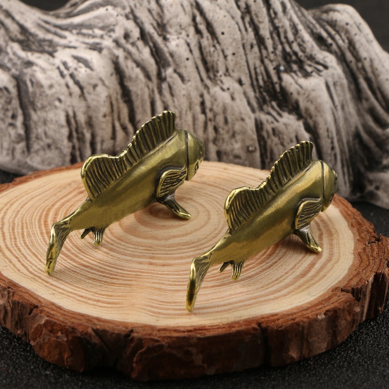 1 PC Brass Fish Ornament Creat - Art Craft Easter 评论和价格