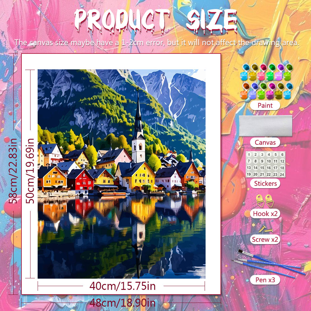 DIY Digital Oil Painting Color - Art Craft Village 评论和价格