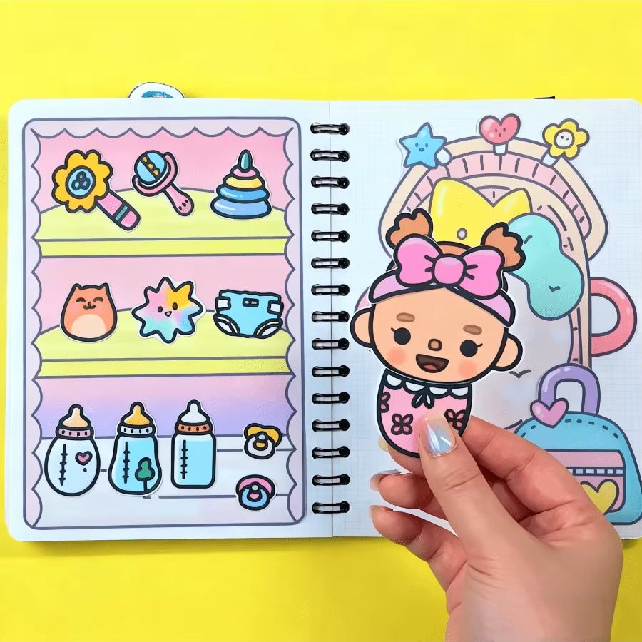 3D Baby Room Sticker Quiet Boo - Art Craft 2 Year Olds 评论和价格