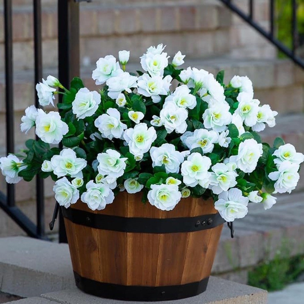 Fake Flowers Artificial Azalea - Art Craft 2 Year Olds 评论和价格