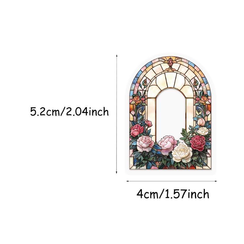 50Pcs Waterproof Vintage Flora - Art Craft Notebook 评论和价格