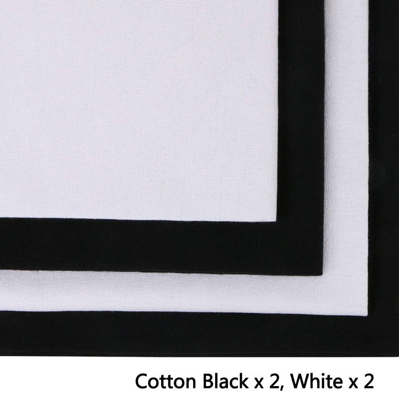 4 Pieces of Linen Fabric, Soli - Art Craft Table 评论和价格