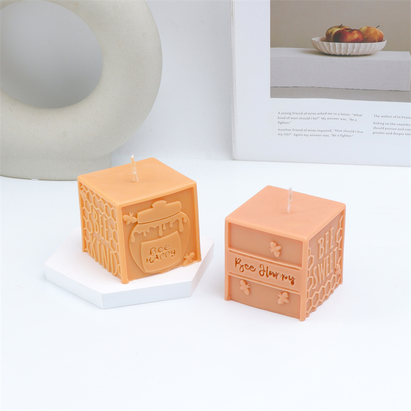 3D Honeycomb Pillar Bee Silico - Art Craft Letter A 评论和价格