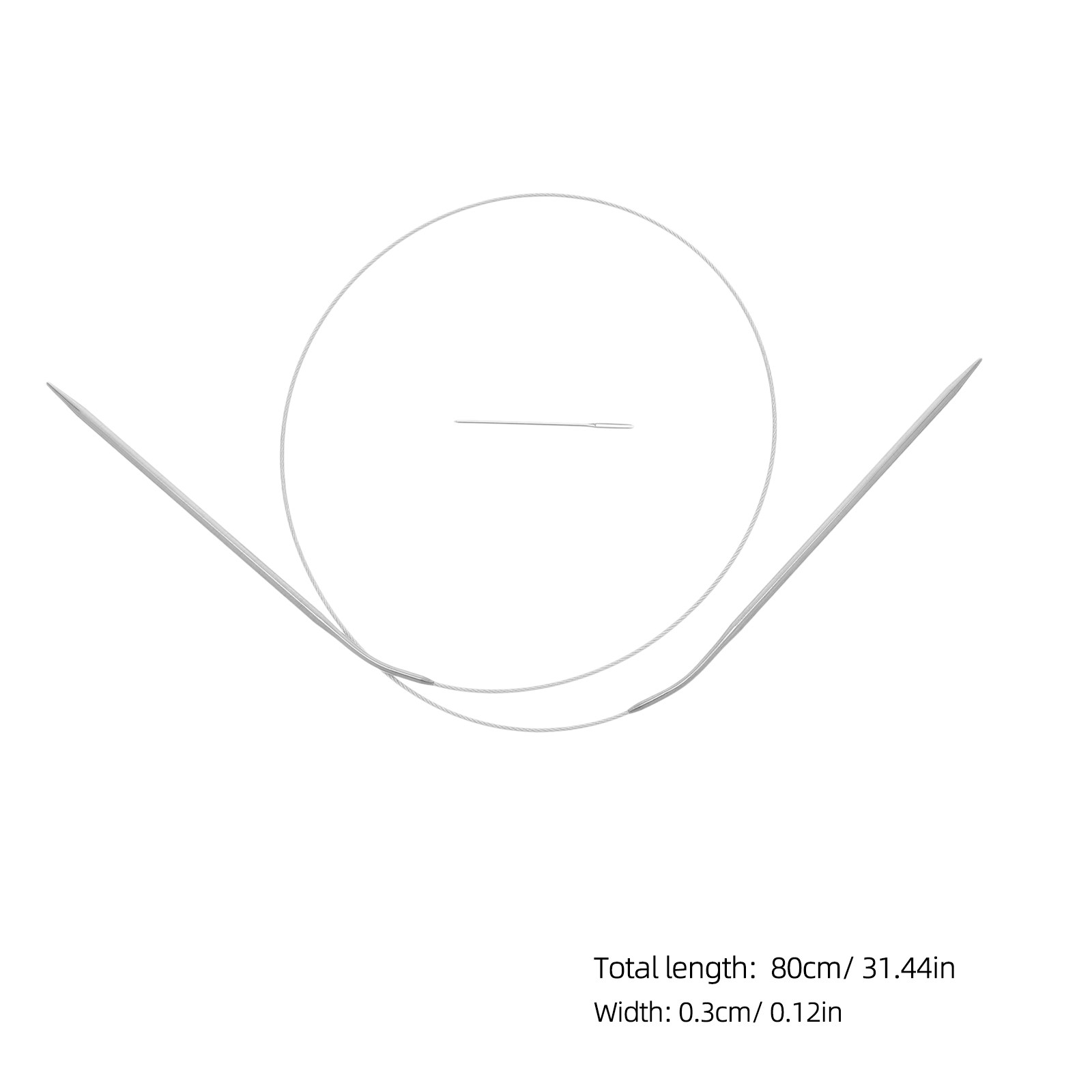 1Set Circular Knitting Needles - Knitting Needle Circular 评论和价格