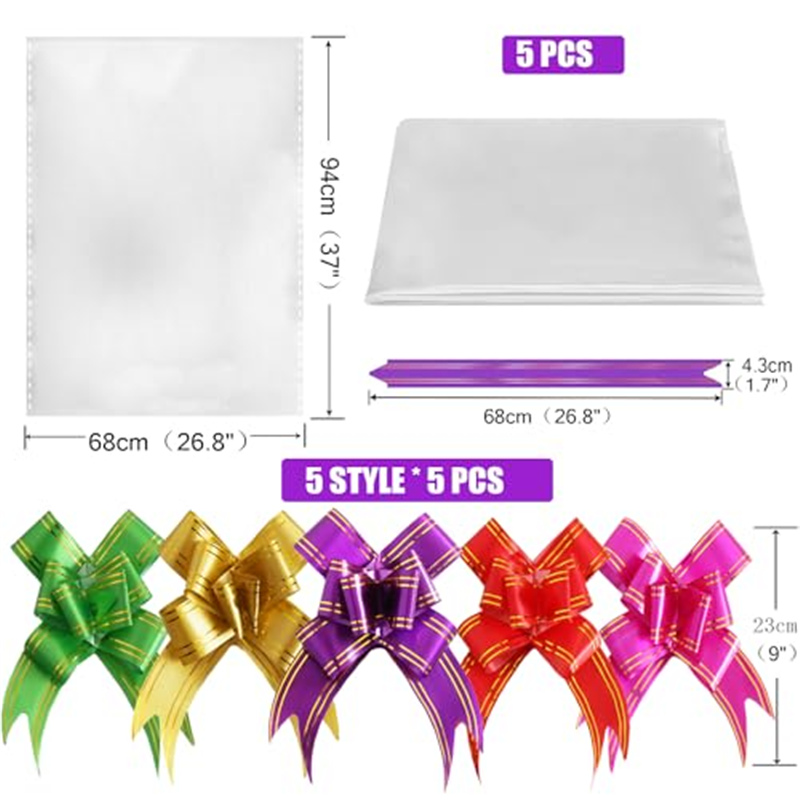 Big Clear Cellophane Wrap For  - Art Craft Earth Day 评论和价格