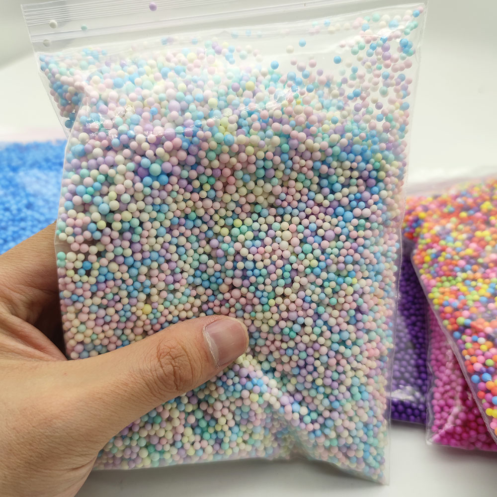 10g 2.5-3mm Foam Beads Colorfu - Art Craft Earth Day 评论和价格