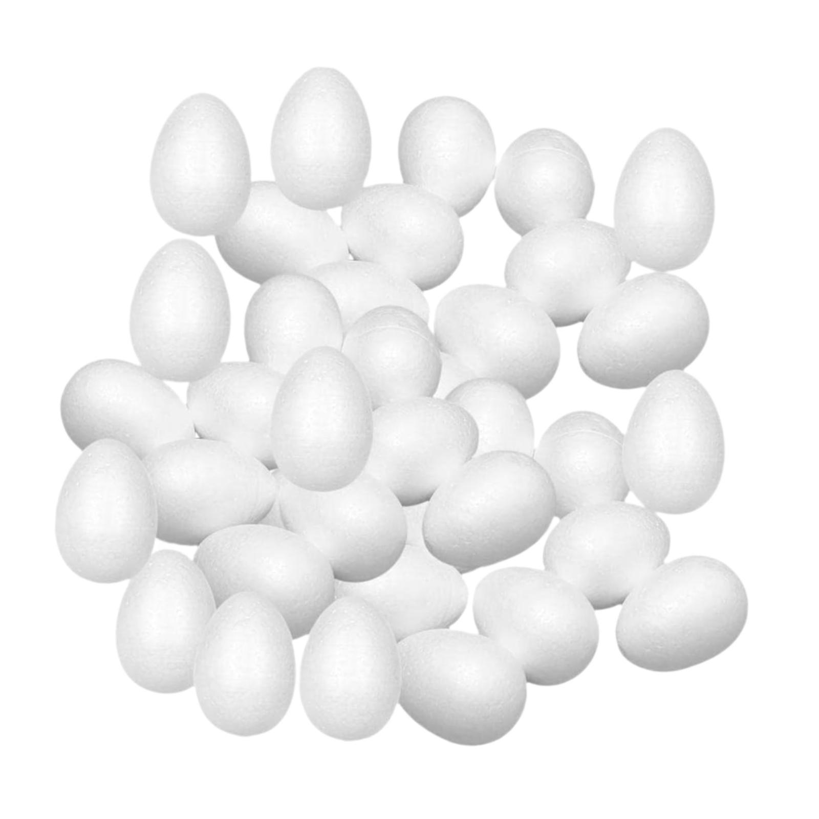 Foam Easter Eggs White Craft D - Art Craft Easter 评论和价格