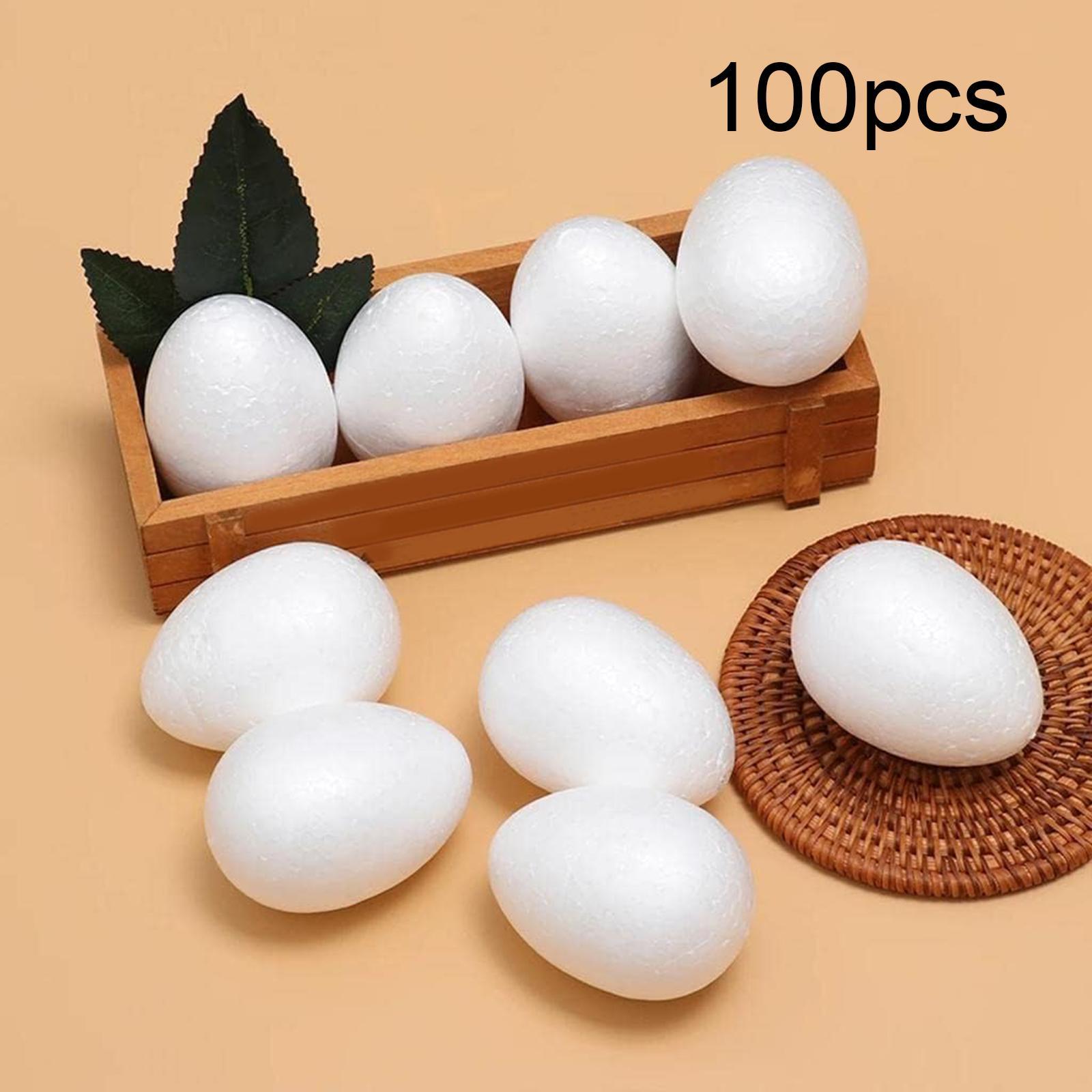 Foam Easter Eggs White Craft D - Art Craft Easter 评论和价格