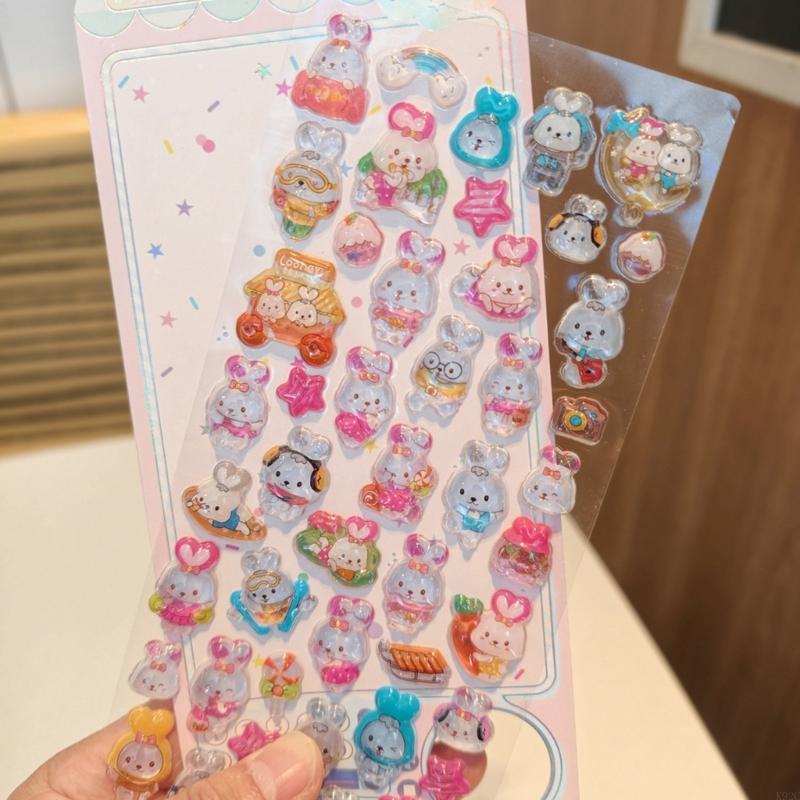 Embossed Animal Sticker Adhesi - Art Craft Notebook 评论和价格