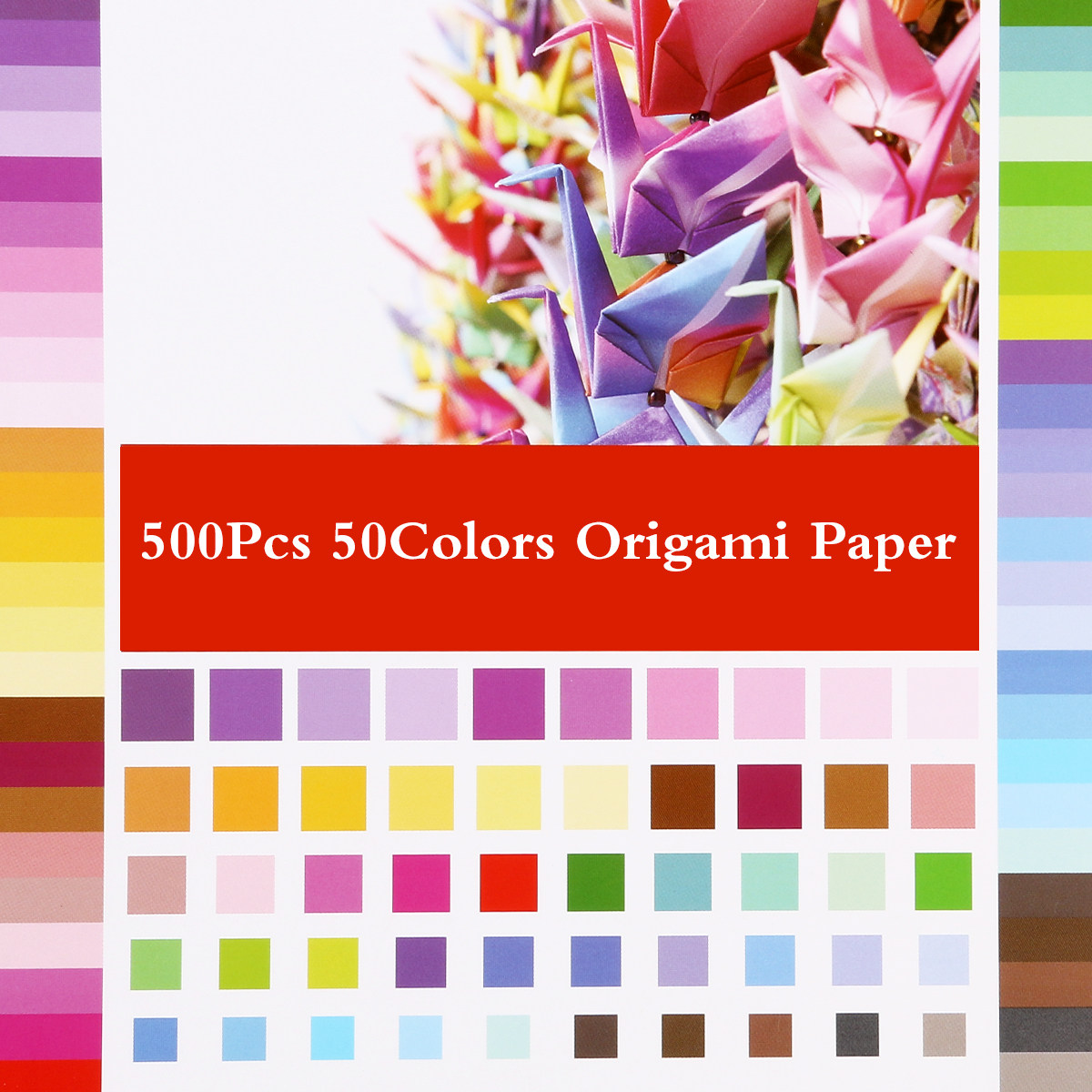 200Sheets Double-Sided Origami - Art Craft In Paper 评论和价格