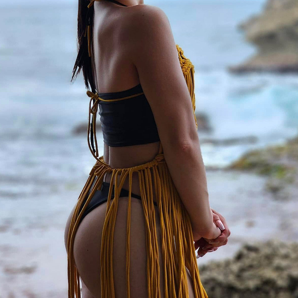 Festival Vacation Boho Beach W - Macrame Cord Cotton 评论和价格