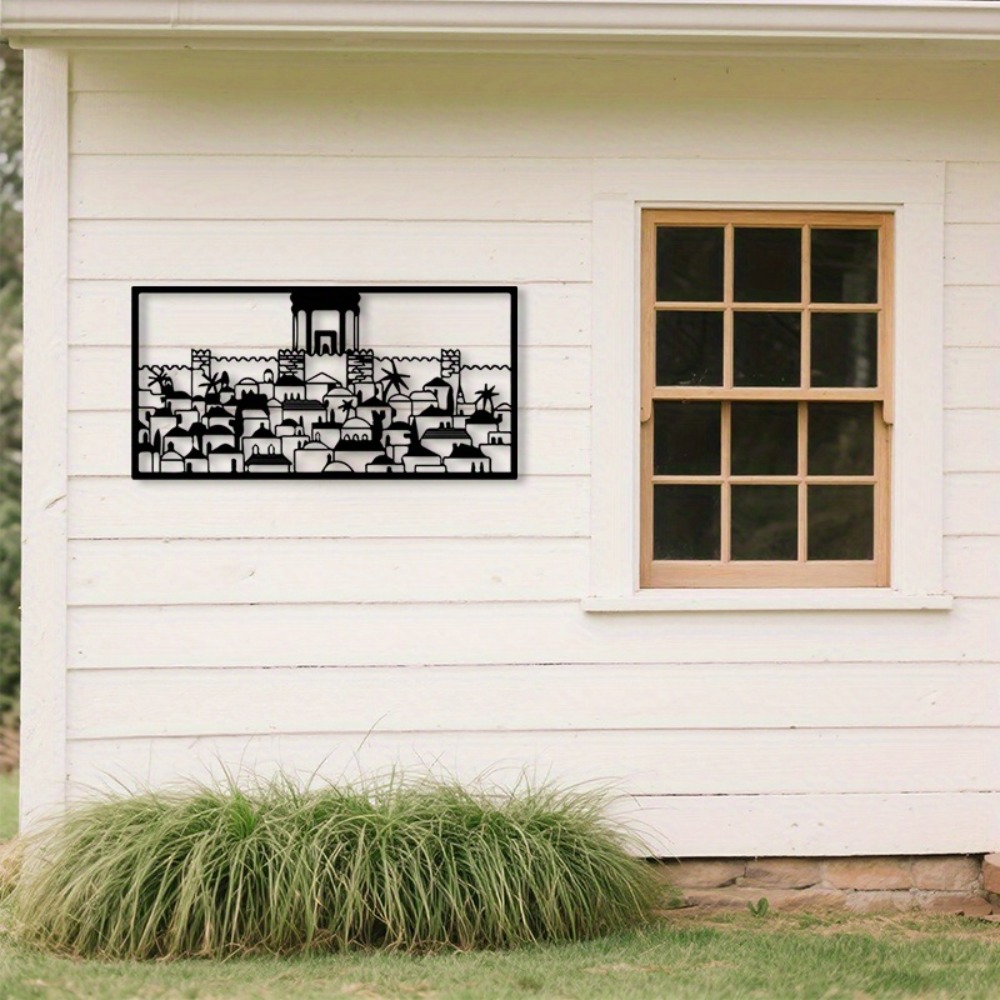 CIFBUY Metal Wall Art Jerusale - Art & Craft Photos 评论和价格